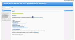 Desktop Screenshot of agrobiol.sggw.waw.pl